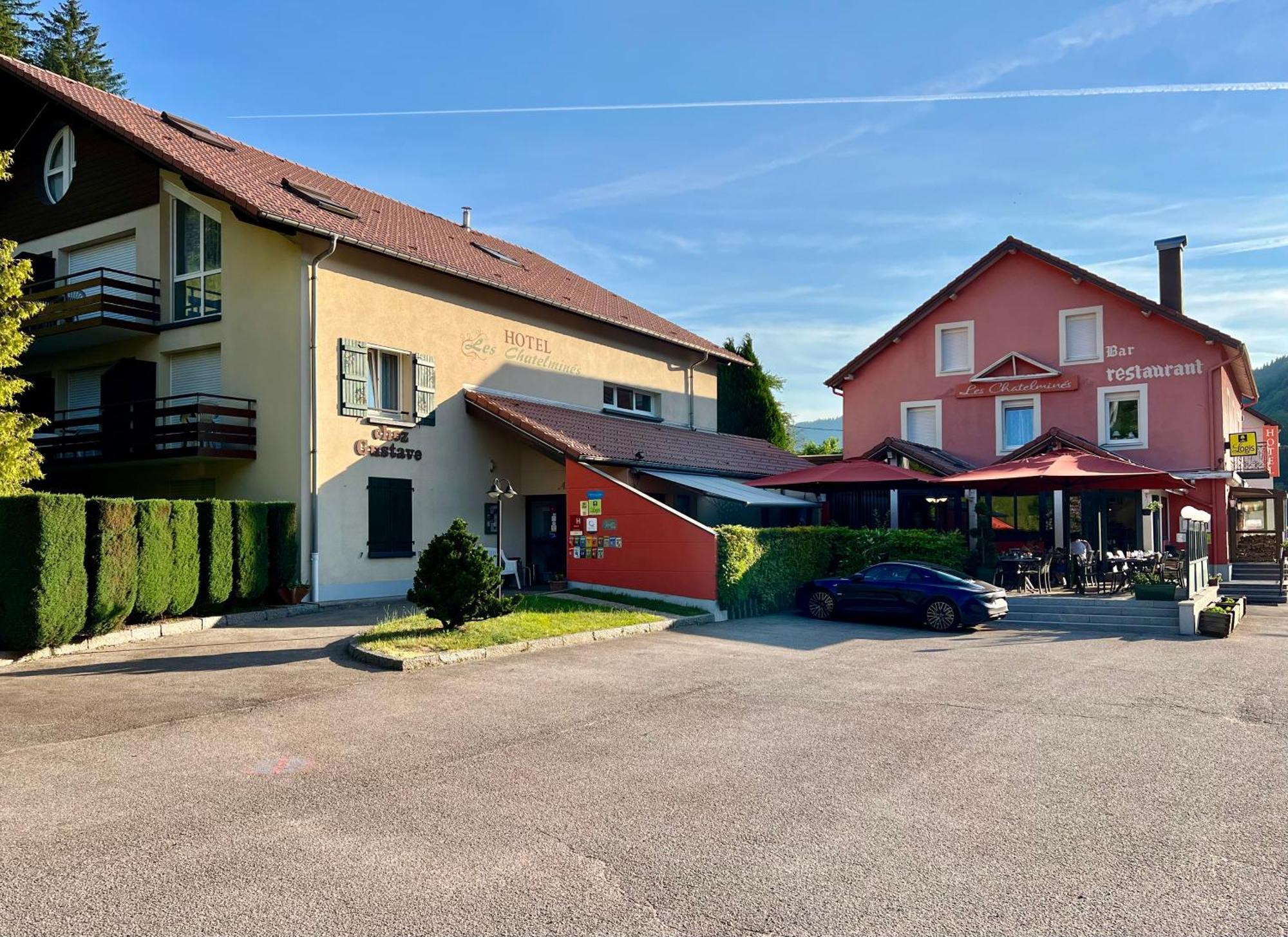 Hôtel Les Chatelminés La Bresse Exterior foto